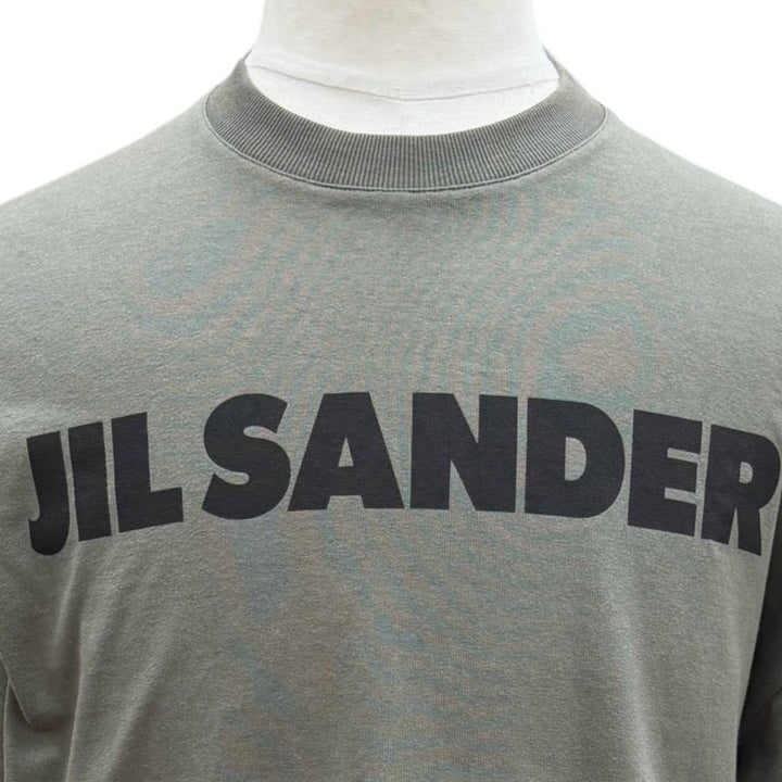 Great JIL SANDER Long-sleeved T-shirt khaki cotton mens S J22GC0136