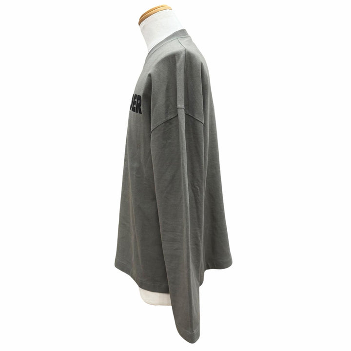 Great JIL SANDER Long-sleeved T-shirt khaki cotton mens S J22GC0136