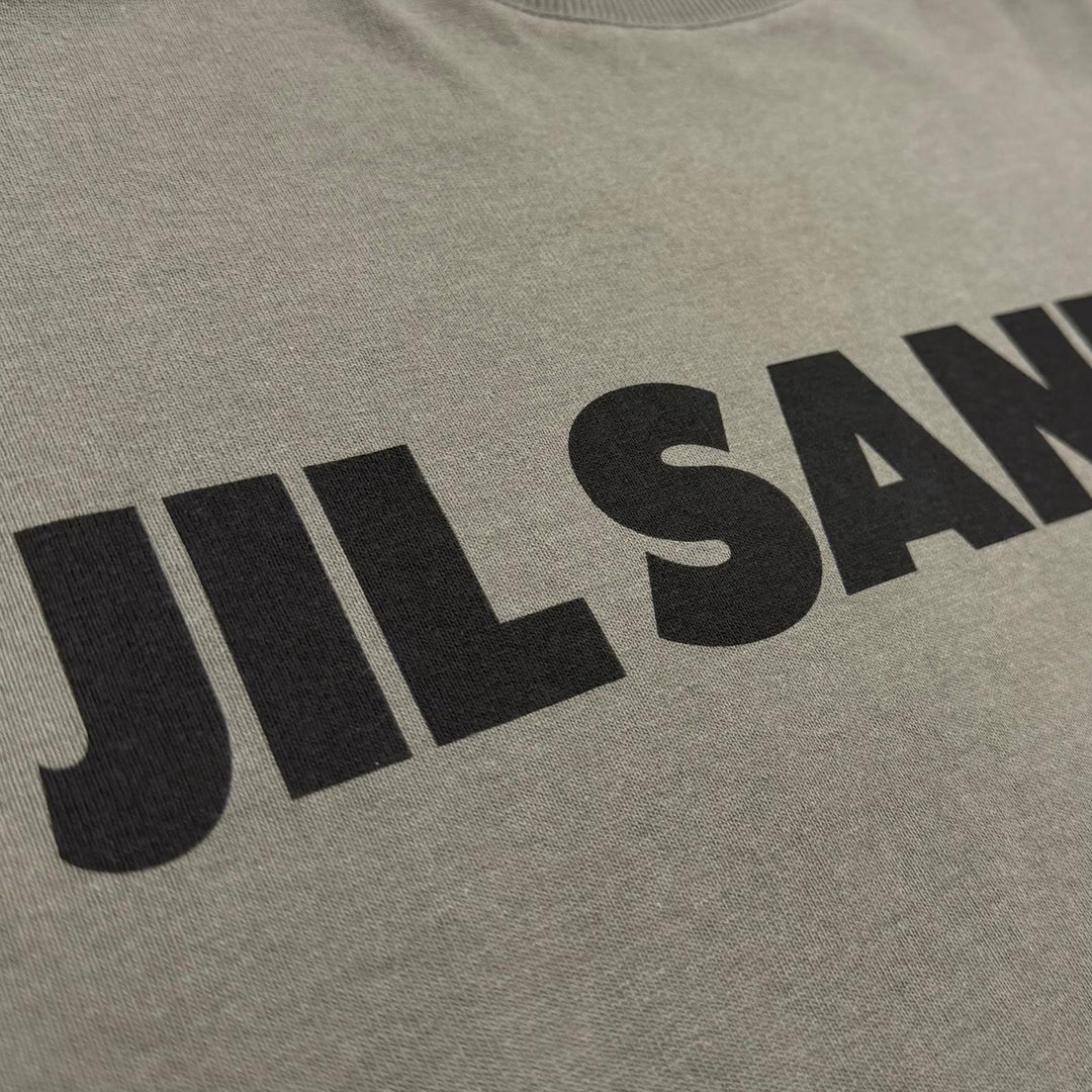 Great JIL SANDER Long-sleeved T-shirt khaki cotton mens S J22GC0136