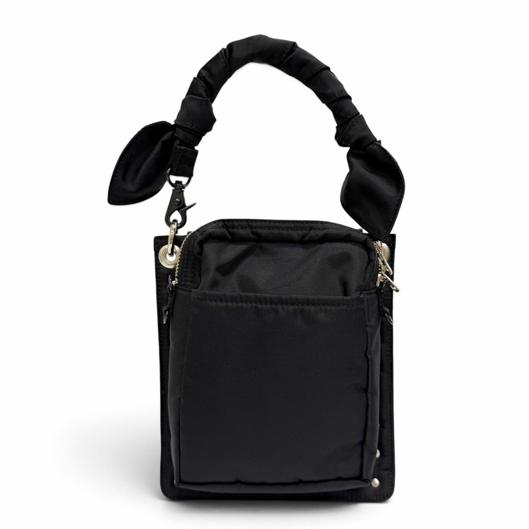 Excellent TOGA PORTER Shoulder Bag Collaboration Studded Nylon 2-Way Handbag