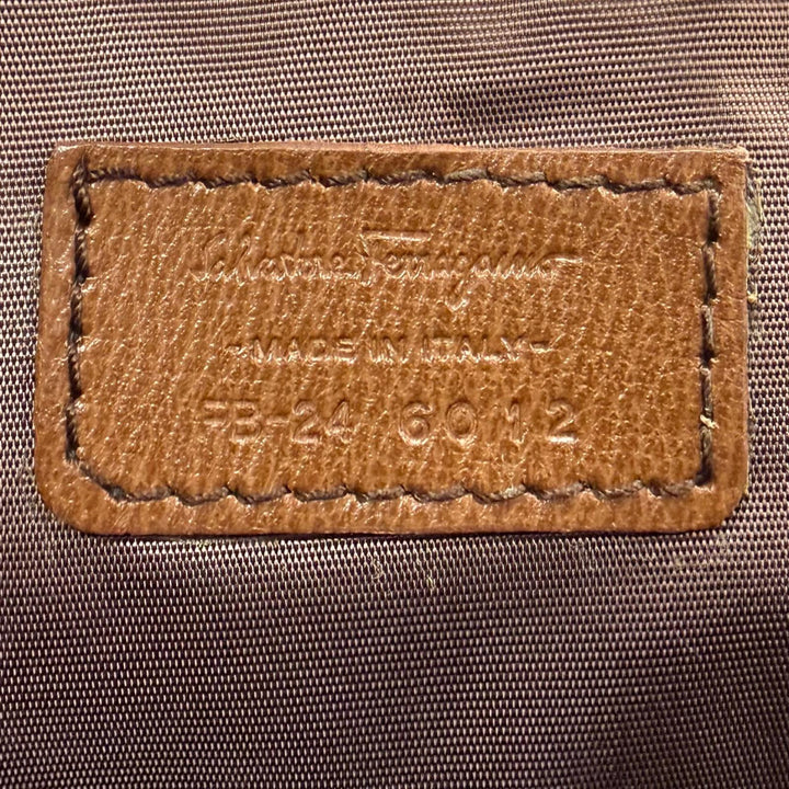 Excellent Salvatore Ferragamo Briefcase Lockable, padded pocket, 2-way Brown