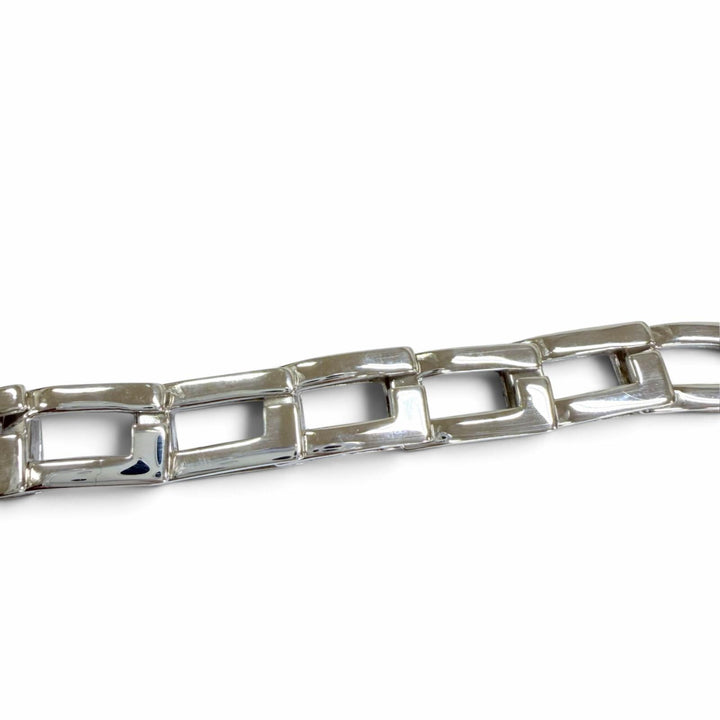 Excellent GUCCI bracelet Square G Accessory Bangle Silver 925 Women