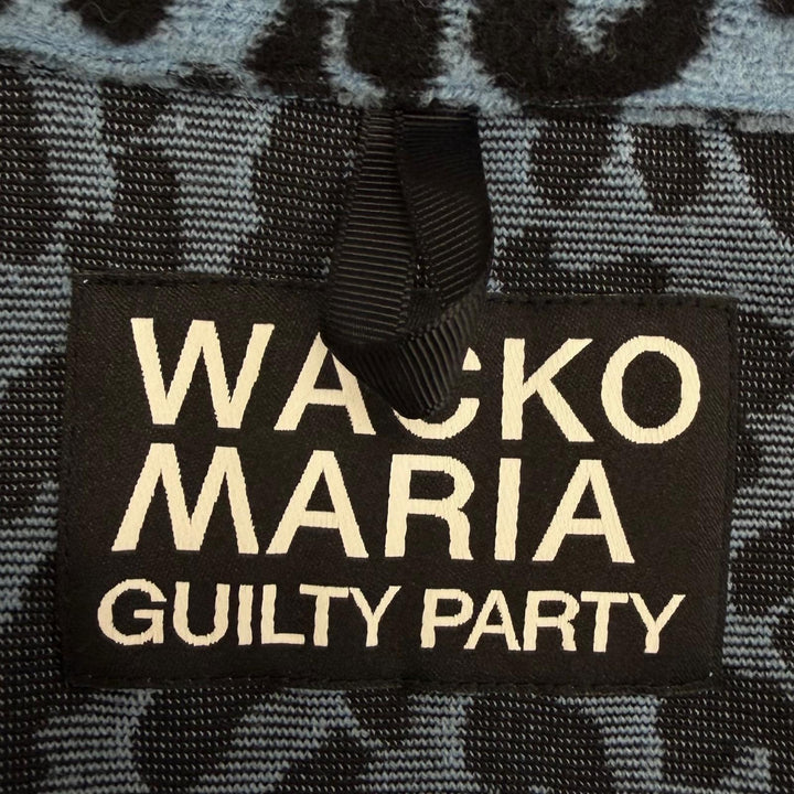 Excellent WACKO MARIA Blouson Leopard Light Boa Fleece Jacket
