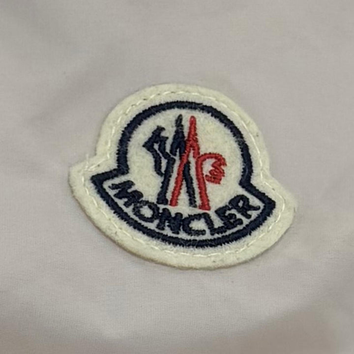 Pristine MONCLER Nylon jacket FEGEO windbreaker with hood and logo patch 3