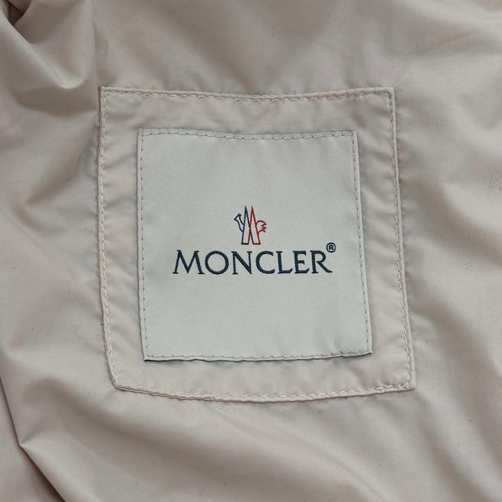 Pristine MONCLER Nylon jacket FEGEO windbreaker with hood and logo patch 3