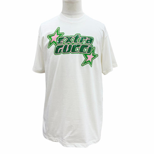 Excellent GUCCI Short sleeve T-shirt Sequin Crew Neck Short Sleeve S 776596