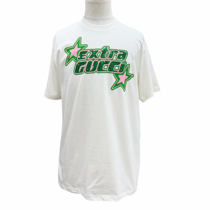 Excellent GUCCI Short sleeve T-shirt Sequin Crew Neck Short Sleeve S 776596