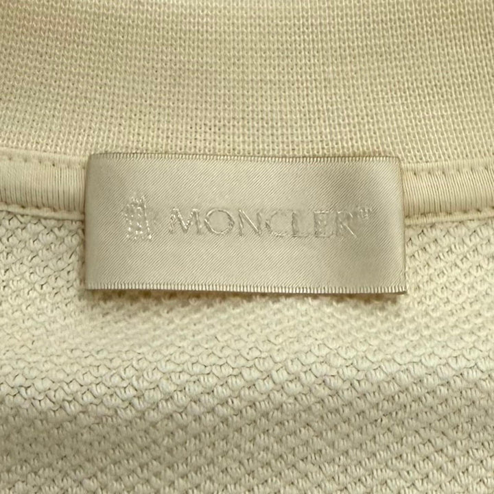 Pristine MONCLER sweat CREWNECK Crewneck with logo patch cotton M 8G00020 M3986