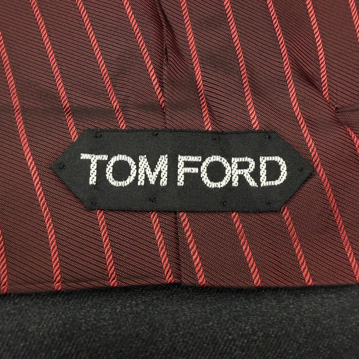 Excellent TOM FORD Best gray wool mens 56 0R0022 51S140
