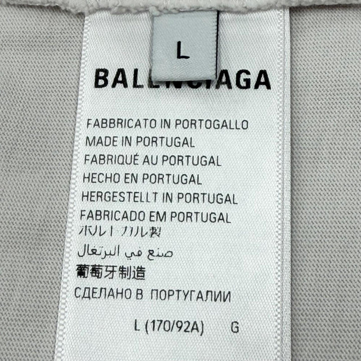 Excellent BALENCIAGA Short sleeve T-shirt beige cotton mens L 739784