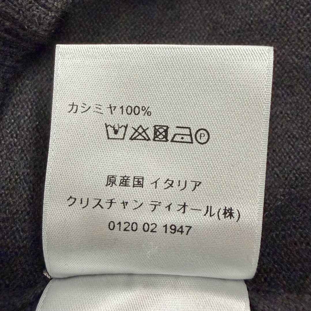 Pristine DIOR KENNY SCHARF sweater Logo embroidered knit cashmere S 193M637AT326
