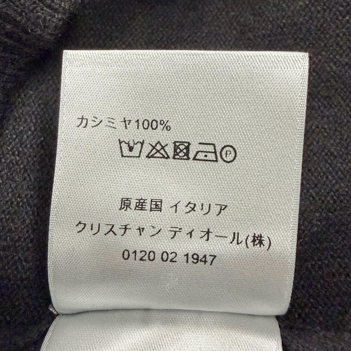 Pristine DIOR KENNY SCHARF sweater Logo embroidered knit cashmere S 193M637AT326