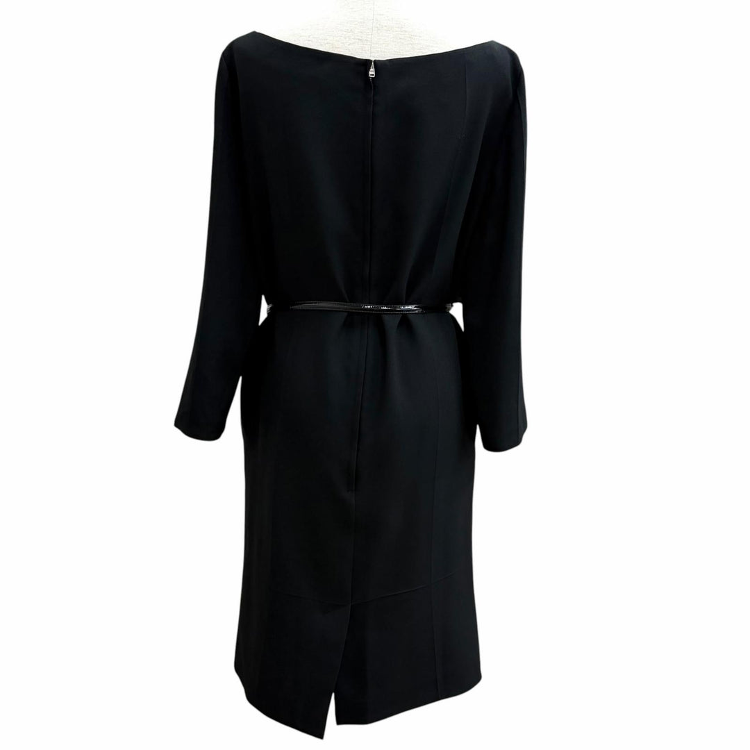 Excellent GUCCI one piece Belted, plain, long-sleeved shirt acetate IT 44 759278