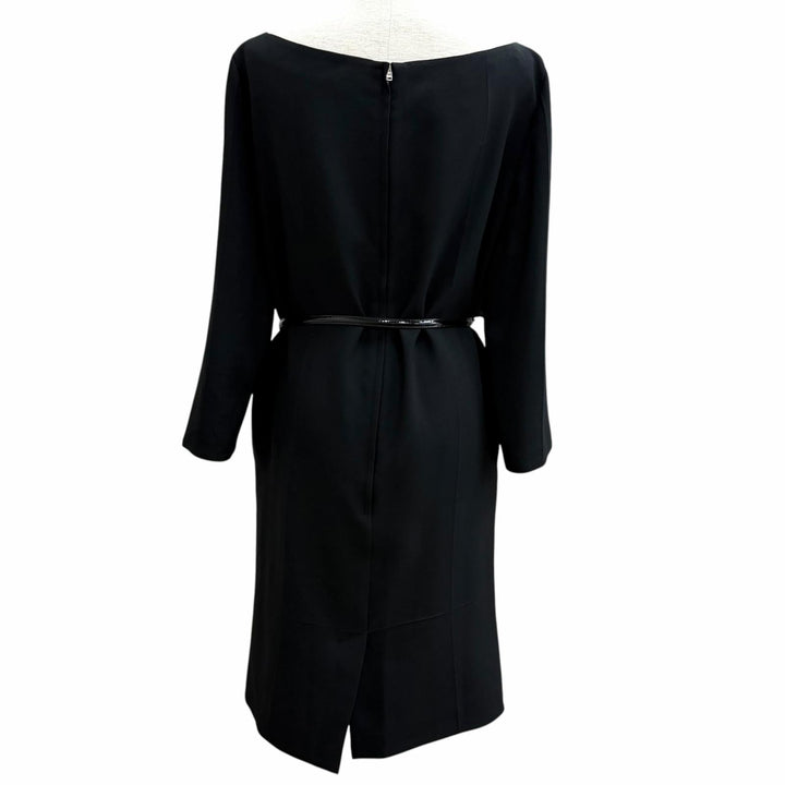 Excellent GUCCI one piece Belted, plain, long-sleeved shirt acetate IT 44 759278
