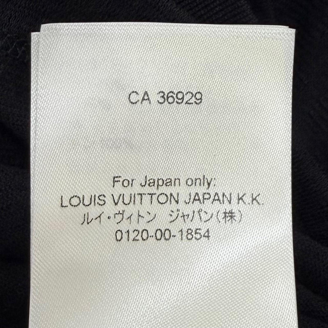 Pristine LOUIS VUITTON one piece LV logo chain embellished Rayon XS