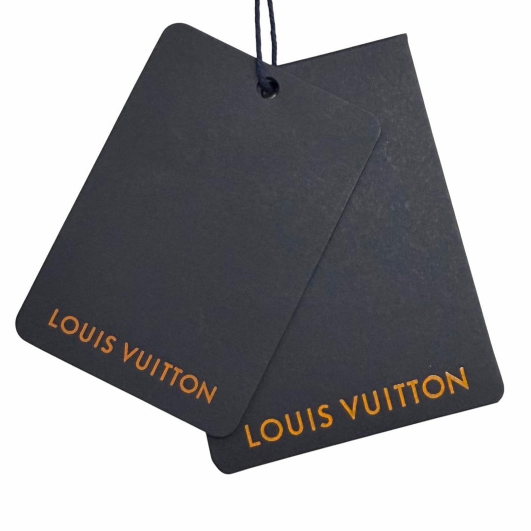 Pristine LOUIS VUITTON one piece LV logo chain embellished Rayon XS