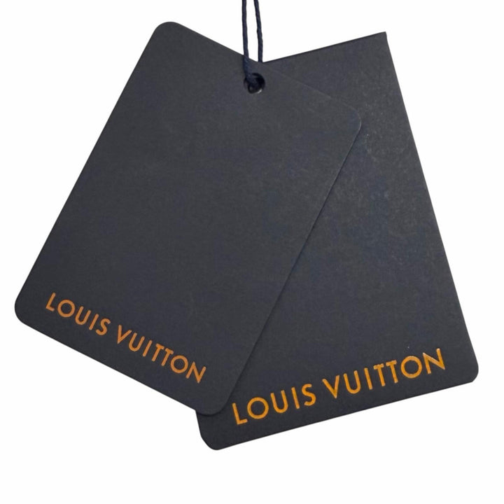 Pristine LOUIS VUITTON one piece LV logo chain embellished Rayon XS