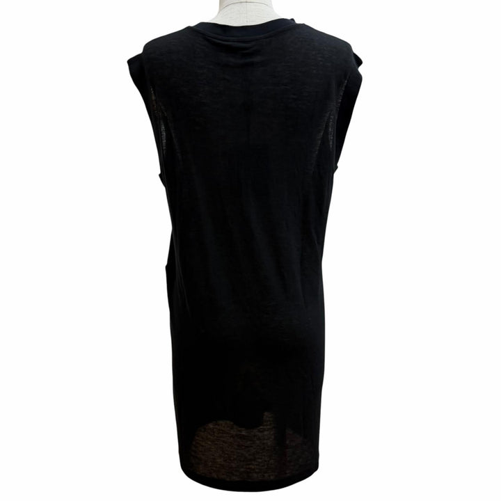 Pristine LOUIS VUITTON one piece LV logo chain embellished Rayon XS