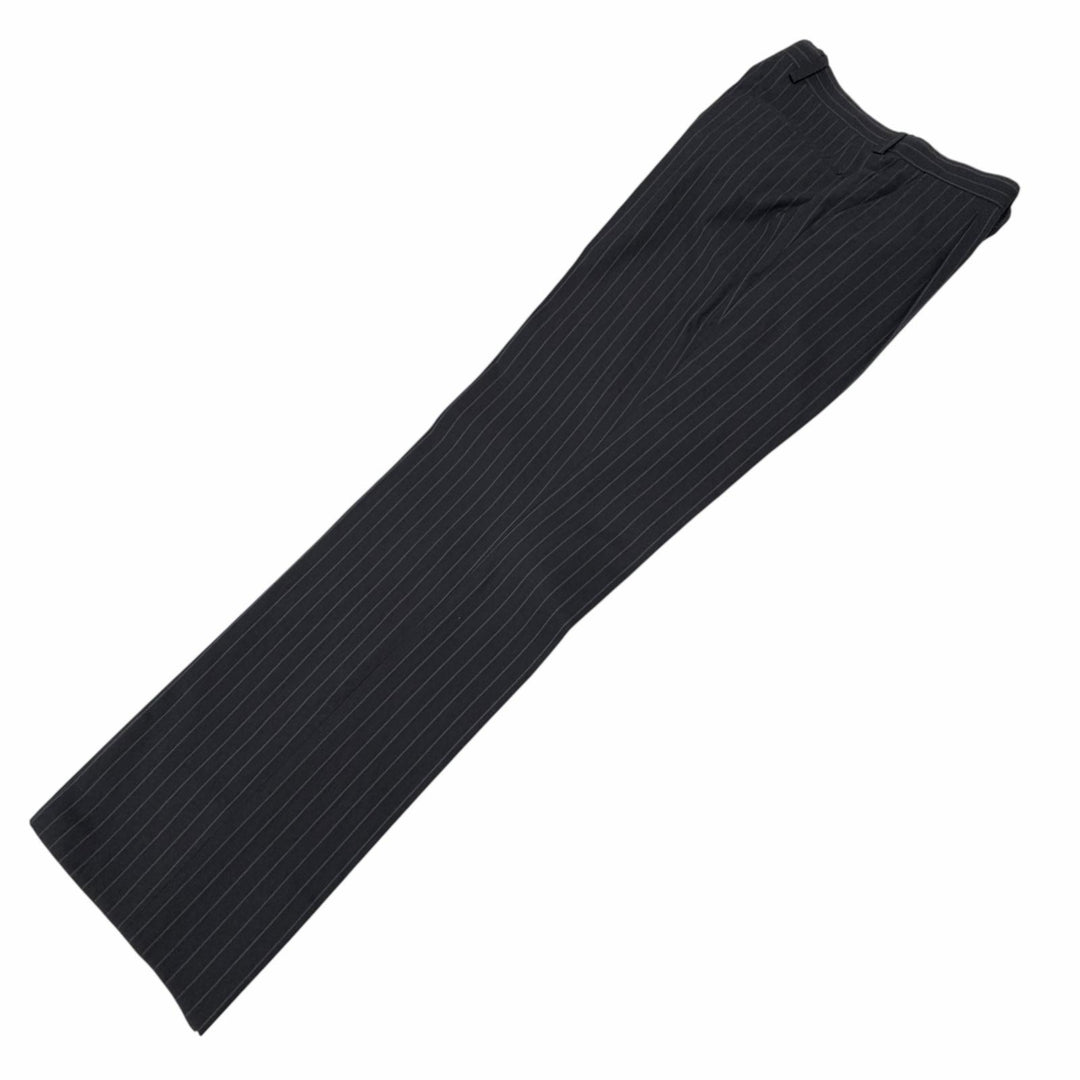 Great LOUIS VUITTON two-piece set Striped 2-piece single suit Navy wool mens 44