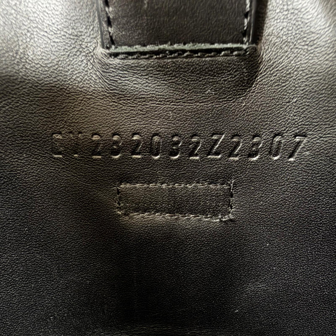 Great HERMES Knee-high boots Horse H Design Leather black Women 35 232032Z