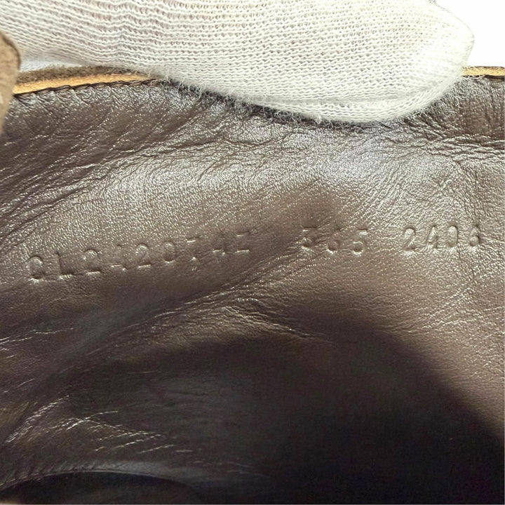 Pristine HERMES short boots Single 55 ankle boots Suede leather 36.5 242074Z