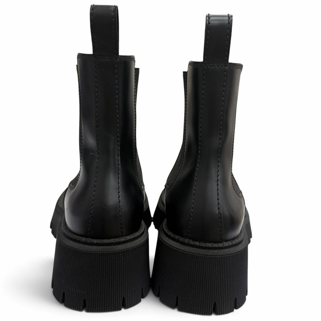 Excellent BALENCIAGA boots TRACTOR 20MM Platform Chelsea boots