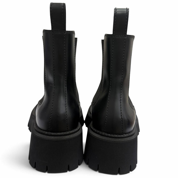 Excellent BALENCIAGA boots TRACTOR 20MM Platform Chelsea boots