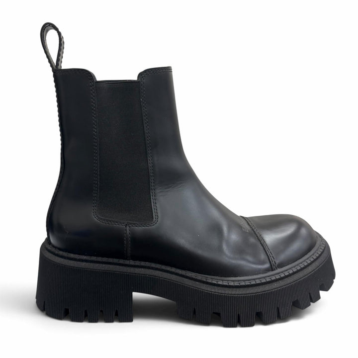Excellent BALENCIAGA boots TRACTOR 20MM Platform Chelsea boots