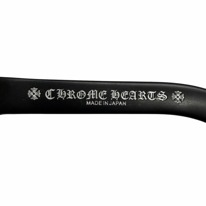 Great CHROME HEARTS Glasses CRYPDIC CH cross black SV925 mens
