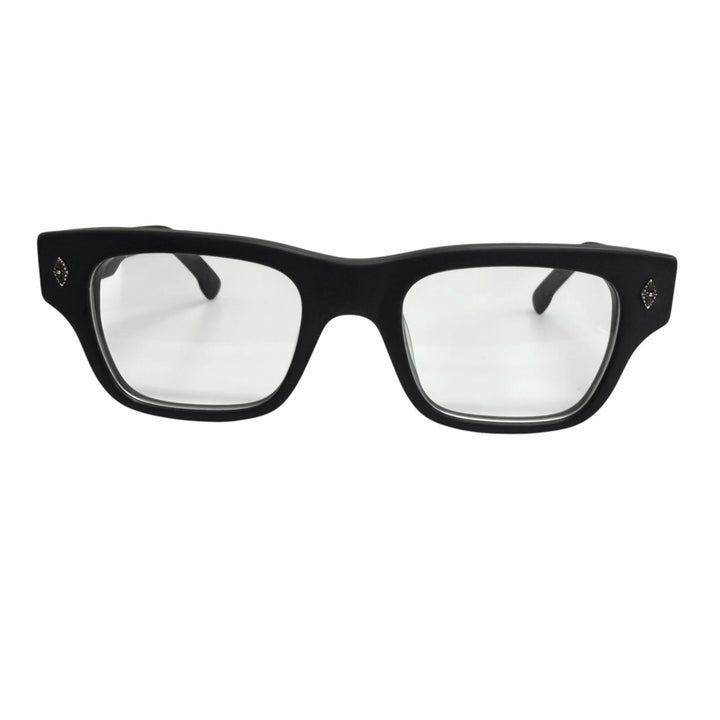 Great CHROME HEARTS Glasses CRYPDIC CH cross black SV925 mens