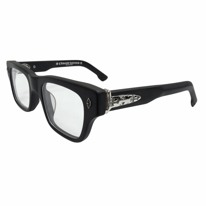 Great CHROME HEARTS Glasses CRYPDIC CH cross black SV925 mens