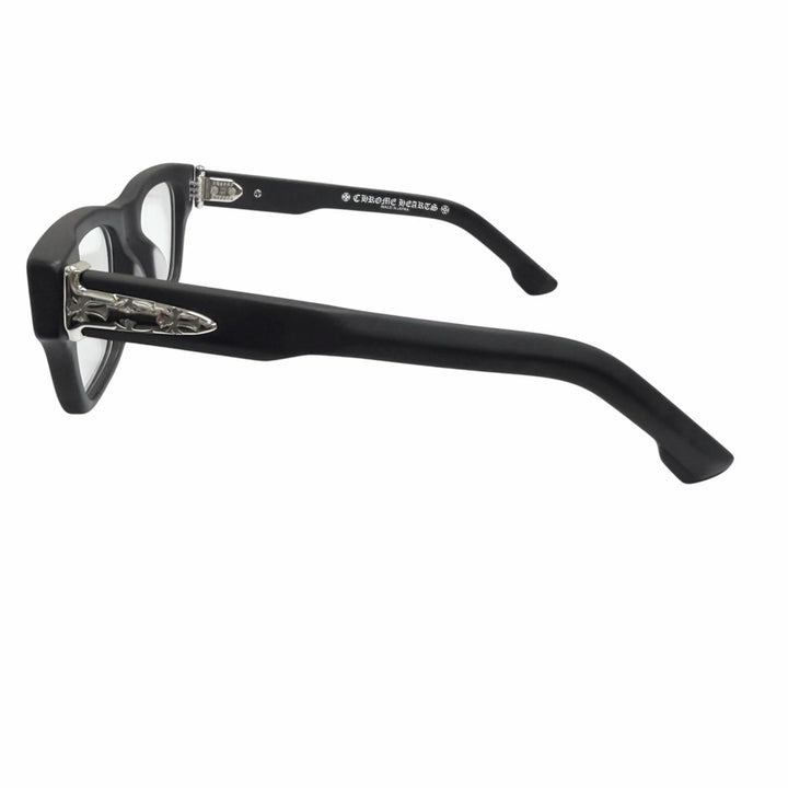 Great CHROME HEARTS Glasses CRYPDIC CH cross black SV925 mens