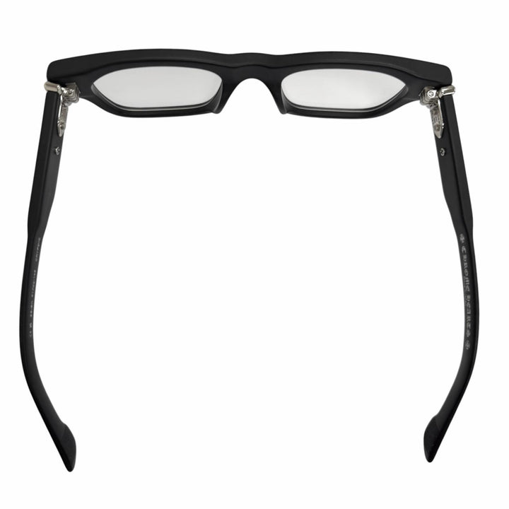 Great CHROME HEARTS Glasses CRYPDIC CH cross black SV925 mens