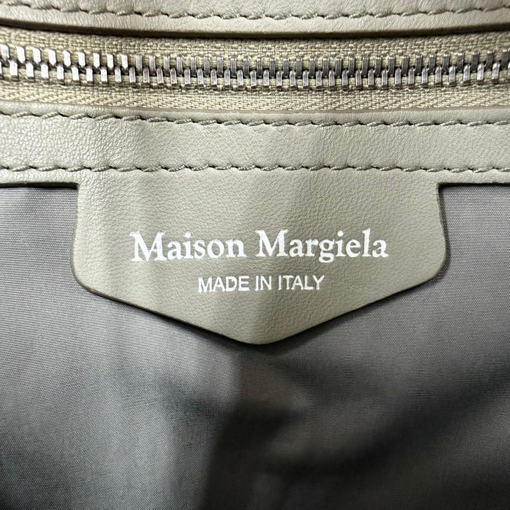 Great Maison Margiela 11 GLAM SLAM SHOPPING SMALL Tote Bag gray S56WD0133