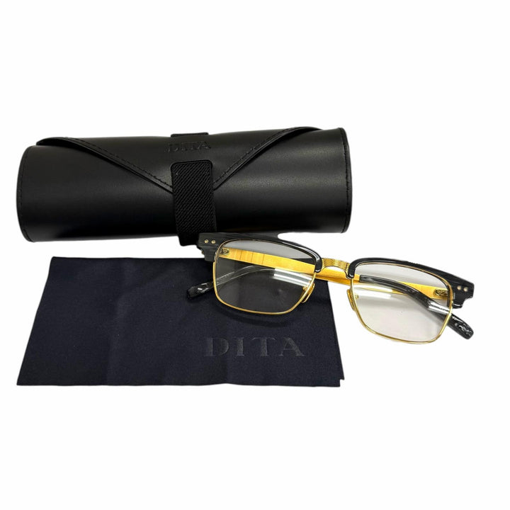 Excellent DITA Glasses STATESMAN THREE Thurmont Blow gold