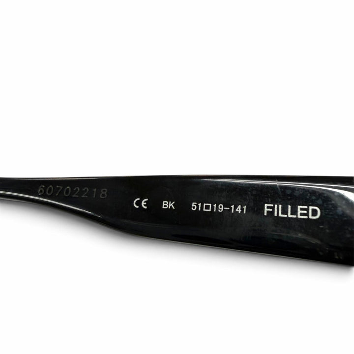Very Good CHROME HEARTS sunglasses FILLED BS Flare Eyewear black mens