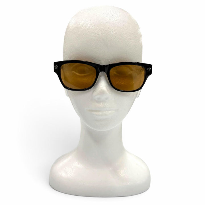Very Good CHROME HEARTS sunglasses FILLED BS Flare Eyewear black mens