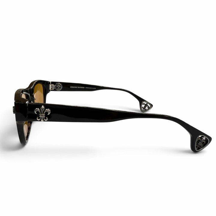 Very Good CHROME HEARTS sunglasses FILLED BS Flare Eyewear black mens