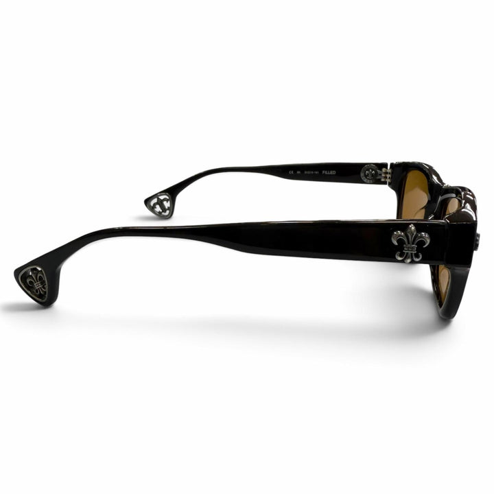 Very Good CHROME HEARTS sunglasses FILLED BS Flare Eyewear black mens