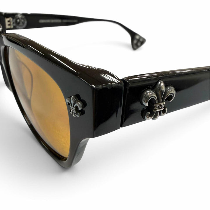 Very Good CHROME HEARTS sunglasses FILLED BS Flare Eyewear black mens