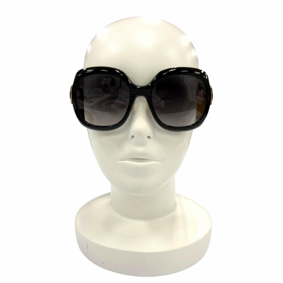 Excellent Christian Dior sunglasses Cannage Frame CD Logo black Women