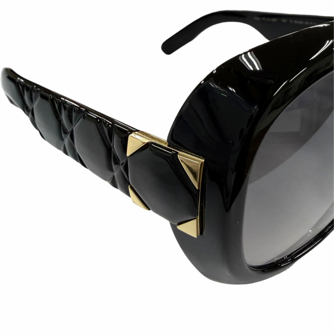 Excellent Christian Dior sunglasses Cannage Frame CD Logo black Women