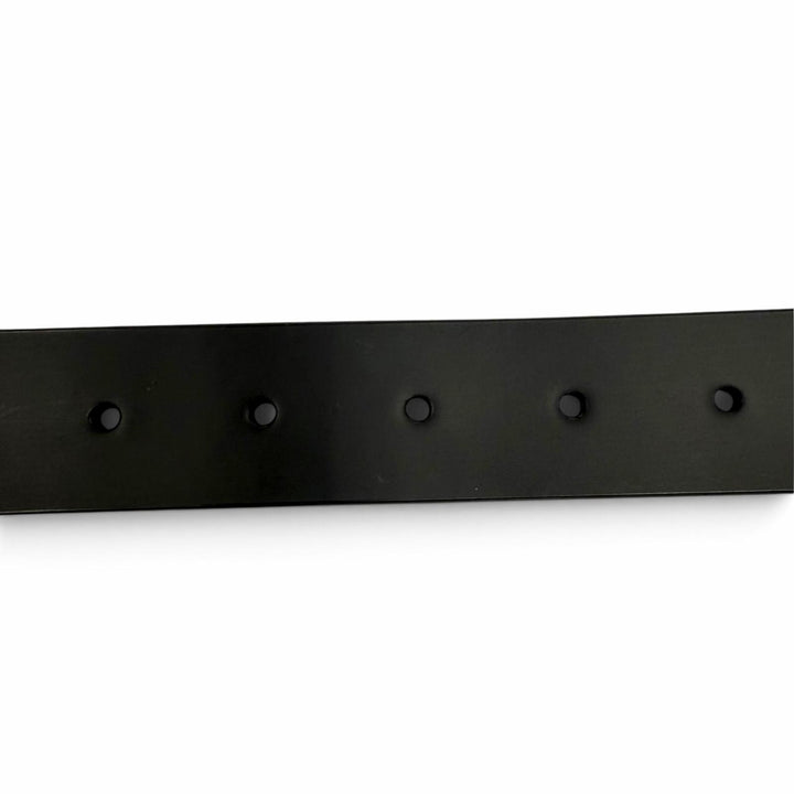 Great LOUIS VUITTON belt Ceinture Initials LV black leather mens M6901V