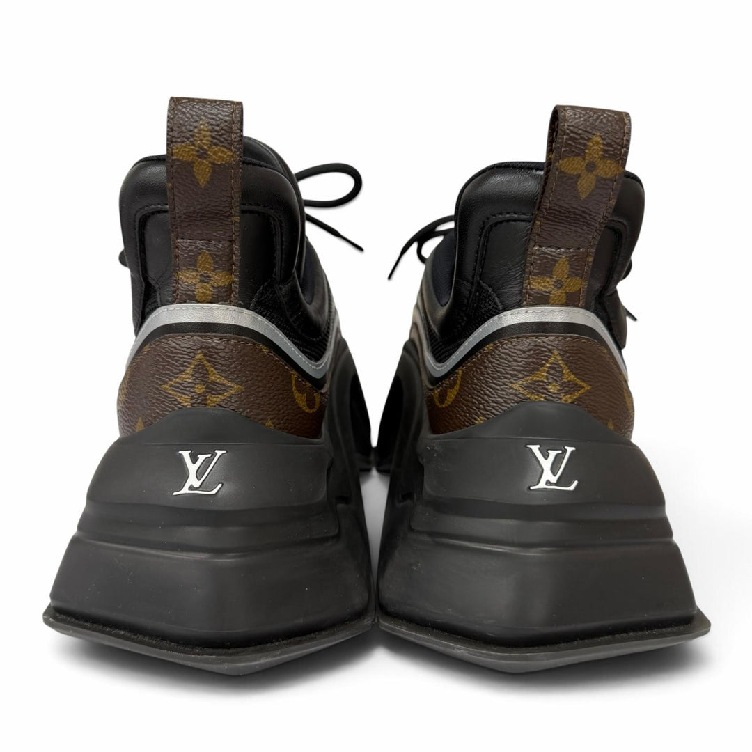 Excellent LOUIS VUITTON sneakers Arclight 2.0 Line Monogram black Women 37.5