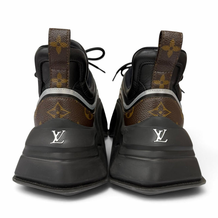 Excellent LOUIS VUITTON sneakers Arclight 2.0 Line Monogram black Women 37.5