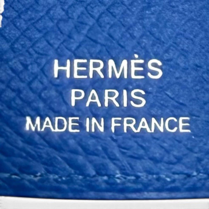 Pristine HERMES Key holder Bean HMetal 4 series Epsom Leather Women