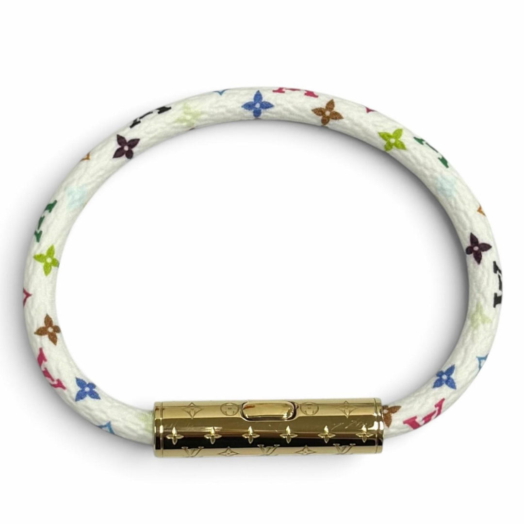 Excellent LOUIS VUITTON bracelet LV Confidential Bracelet Multi leather M8973F