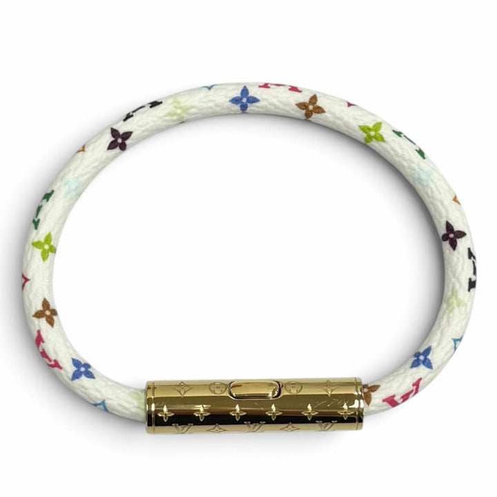 Excellent LOUIS VUITTON bracelet LV Confidential Bracelet Multi leather M8973F