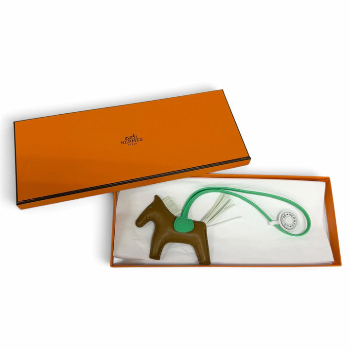 Pristine HERMES Bag charm Rodeo Charm PM Anyo Miro Women
