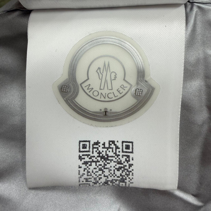 Pristine MONCLER mountain hoodie DONAN Reversible jacket with logo patch. 3